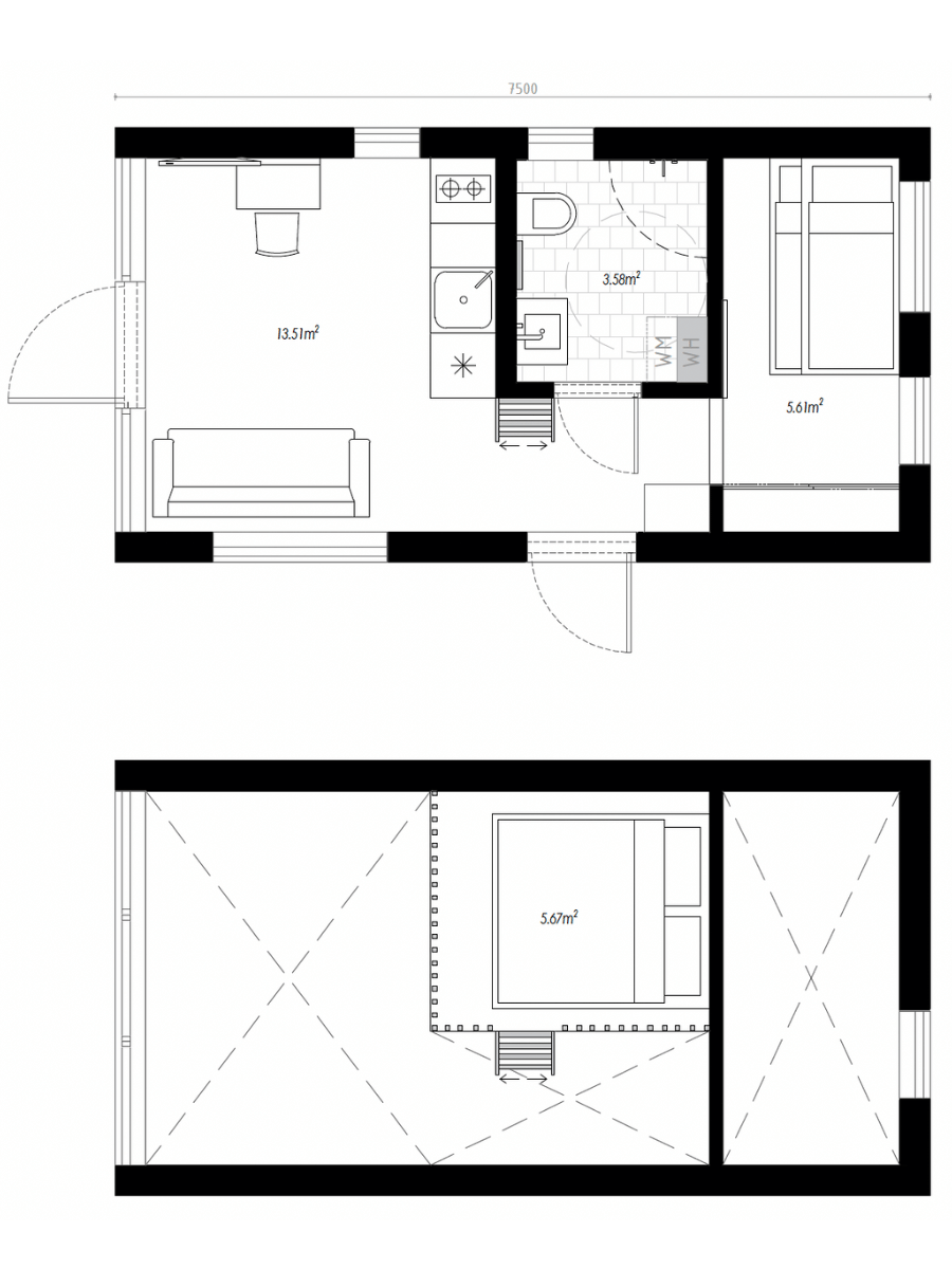 Planlösning B+30 000 SEK